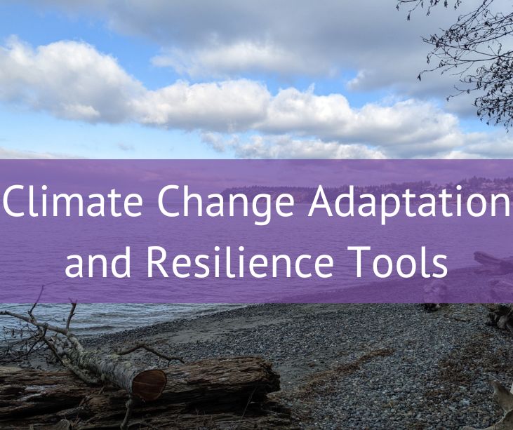 This post describes a few climate change adaptation and resilience tools